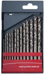 Proline Σετ Τρυπάνια Για Σίδηρο Hss 77214, 2.0-8.0mm, Din 338, 13τμχ