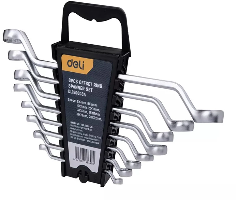 Deli Σετ Πολύγωνα Κλειδιά Dl150008a, 6x7-20x22mm, 8τμχ