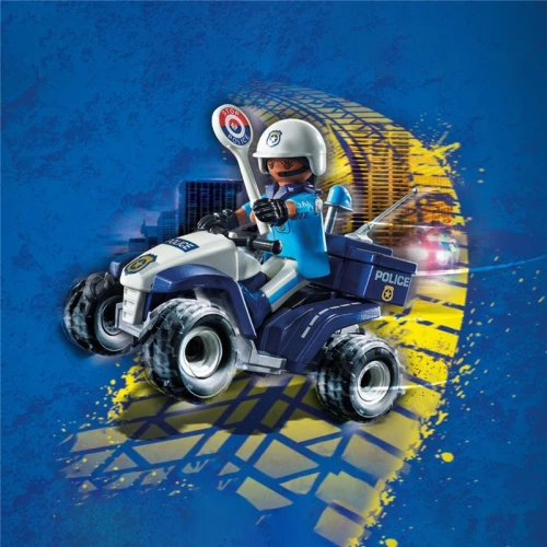 Playmobil Αστυνομικός Με Γουρούνα 4x4