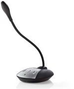 Nedis Micdu100bk Wired Microphone Usb Black/grey