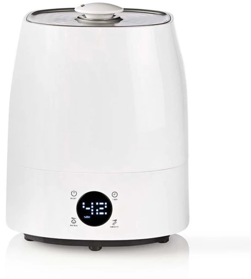 Nedis Humi120cwt Humidifier 5.5 L Hygrometer Led Screen Timer