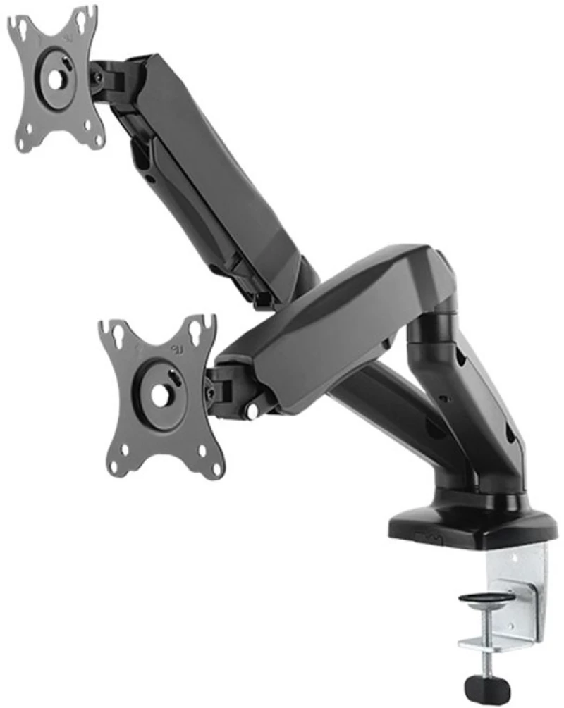 Icy Box Ib-ms304-t Monitor Stand With Table Support For Two Monitors Up To 27"
