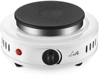 Life Mataki 500w White Electric Hot Plate, White Color