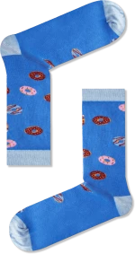 Vtex Socks Ανδρικές κάλτσες Blue Donnut