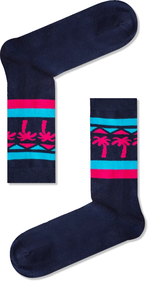 Vtex Socks Unisex κάλτσες Palm Trees