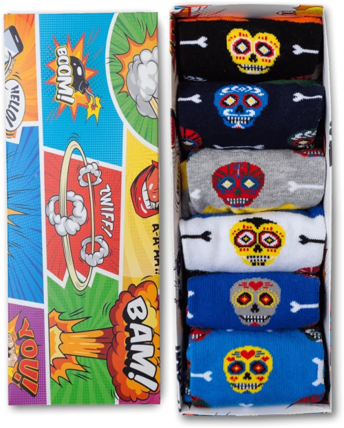 Vtex Socks Σετ Κοντές Κάλτσες Calaveras