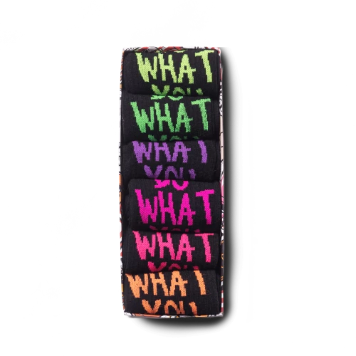 Vtex Socks Σετ κάλτσες Μαύρες Do What You Want