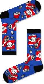Vtex Socks Γυναικείες Κάλτσες Beer Can μπλε