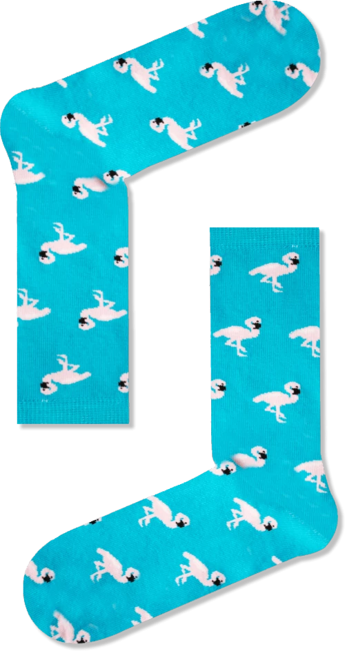 Vtex Socks Unisex Κάλτσες Flamingo Blue