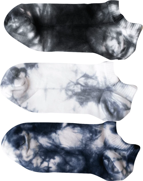 Vtex Socks Σετ Κοντές Tie-Dye Blue