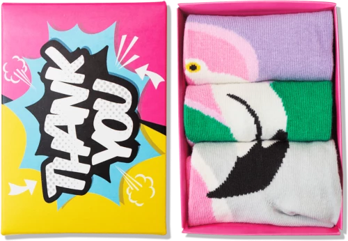 Vtex Socks Σετ Flamingo 3ζεύγη