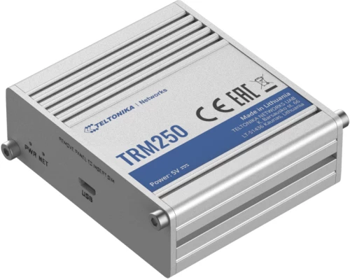 TELTONIKA Industrial cellular modem TRM250, 4G LTE Cat M1, USB