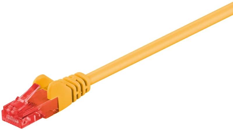 GOOBAY καλώδιο U/UTP CAT6 68418, CCA, AWG 24/7, 5m, κίτρινο
