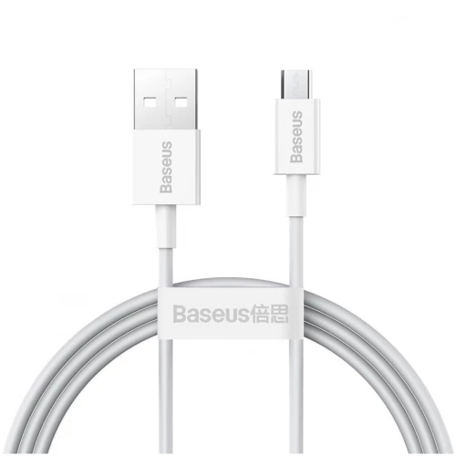 Baseus Superior Series Cable USB to micro, 2A, 1m (white)