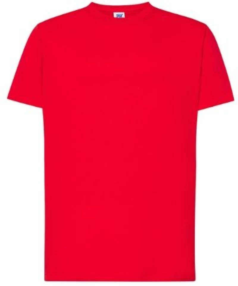 Ανδρικό T-shirt JHK 100% Βαμβάκι Κόκκινο