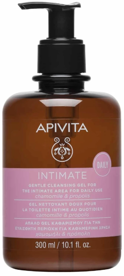 Apivita | Intimate Daily Απαλό Gel Καθαρισμού Για Την Ευαίσθητη Περιοχή | 300ml