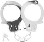 DARKNESS METAL PLEASURE HANDCUFFS