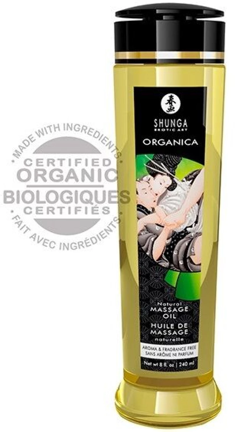 SHUNGA KISSABLE MASSAGE OIL NATURAL NO SCENT 240ml