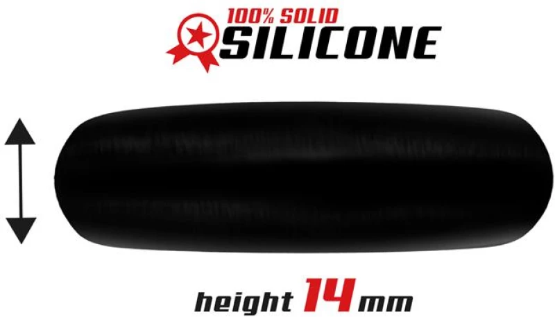 BEAST RINGS COCK RING SOLID SILICONE BLACK 4.2cm