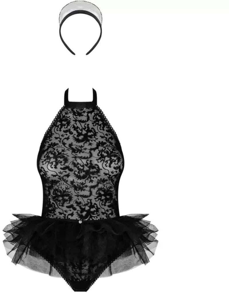 OBSESSIVE FRILLES COSTUME BLACK