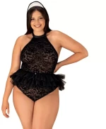 OBSESSIVE FRILLES COSTUME BLACK