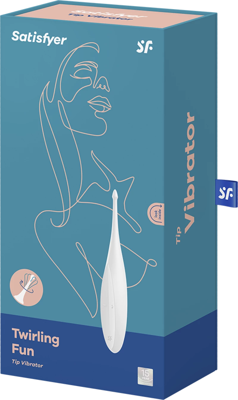 Δονητής Twirling fun Satisfyer - Λευκό