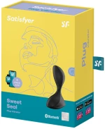 Satisfyer Sweet Seal πρωκτική σφήνα με δόνηση μαύρο
