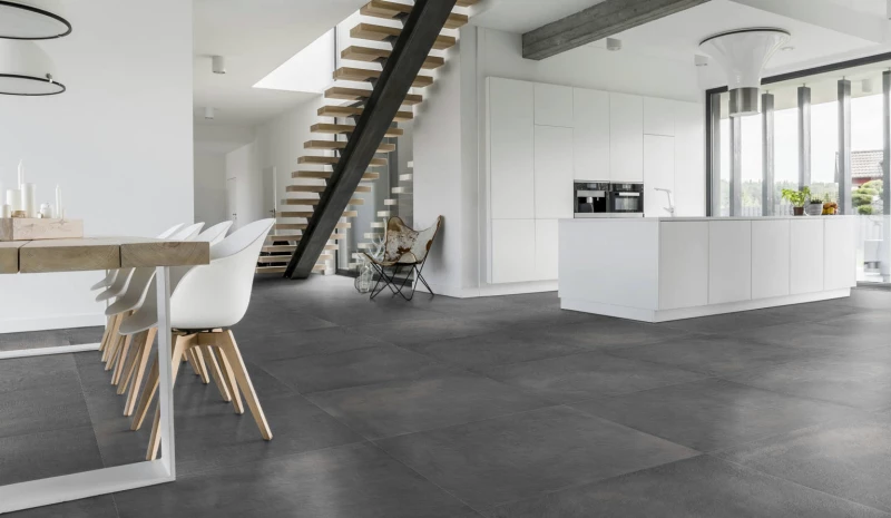 Keros London Antracita 80x80 - Πλακάκι δαπέδου γρανίτη