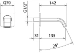 Almar 46244 Inox Finish - Στομιο