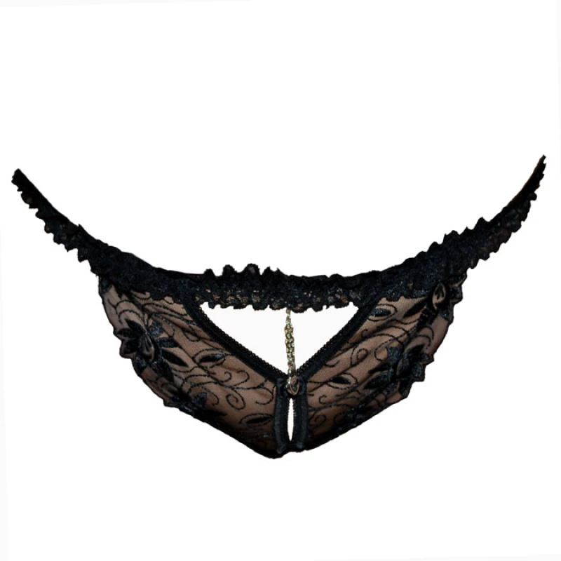 String XXL Μαύρη δαντέλα Free/Move 18719