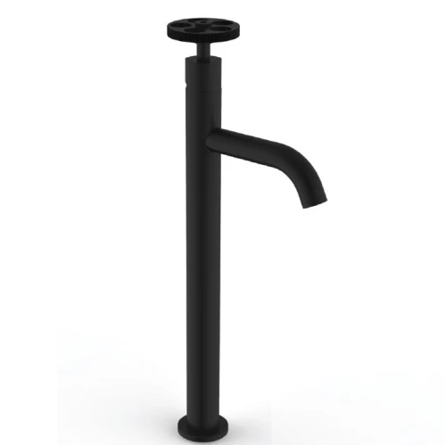 Teorema Programe One 631005 Black Matt - Μπαταρία νιπτήρα επιτραπεζια