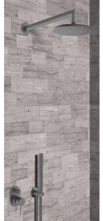 Teorema Lab 223201 Graphite - Παροχή με στηριγμα, σπιραλ και τηλεφωνο