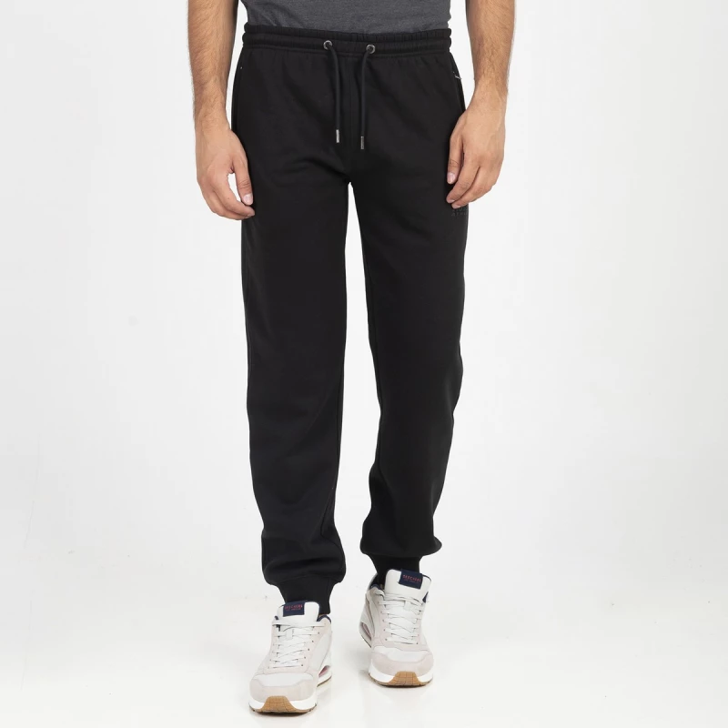 ΦΟΡΜΕΣ | ΠΑΝΤΕΛΟΝΙΑ Russell Athletic CUFFED LEG PANT A2707 RUSSELL ATHLETIC ΜΑΥΡΟ