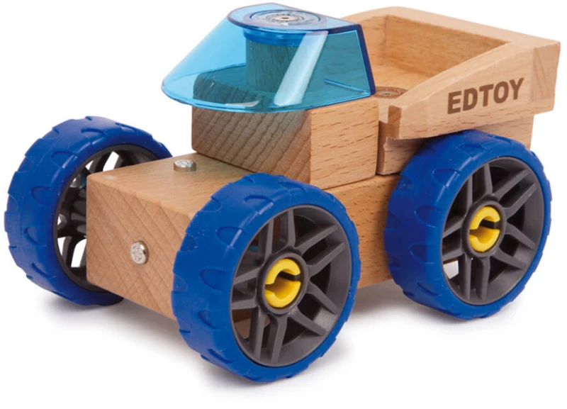 Small Foot Ξύλινο Περιπολικό EDTOY