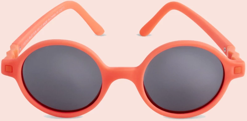 KiETLA: Γυαλιά Ηλίου 6-9 ετών RoZZ - Round Fluo Orange