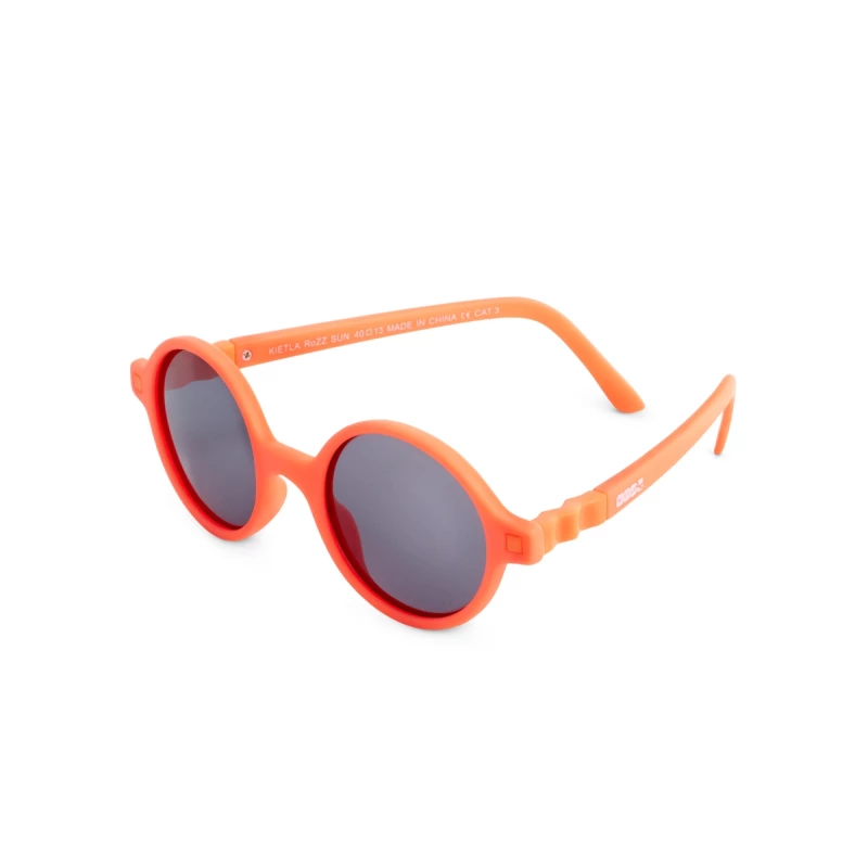 KiETLA: Γυαλιά Ηλίου 6-9 ετών RoZZ - Round Fluo Orange