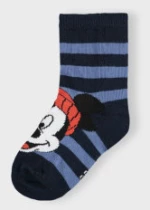 Κάλτσες παιδικές Name It set 3 Mickey-Donald-Pluto