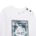 Μπλούζα παιδική Timberland White N.H.