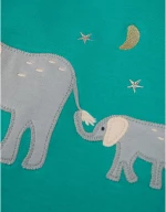 Πυτζάμες "Elephants" πολύχρωμες Frugi οργανικό βαμβάκι