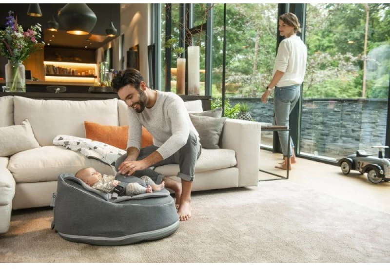 Ρηλάξ Doomoo "Seat + Swing Grey"
