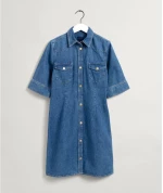 Φόρεμα γυναικείο denim Gant