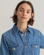 Φόρεμα γυναικείο denim Gant