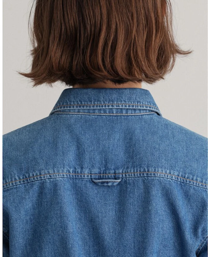 Φόρεμα γυναικείο denim Gant