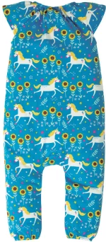 Ολόσωμο playsuit "Dory Gathered" Frugi οργανικό βαμβάκι