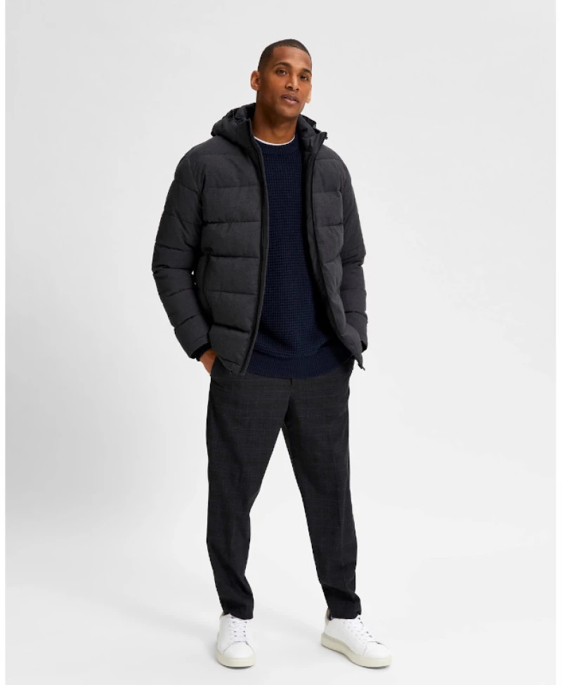 Μπουφάν ανδρικό puffer "BERGEN" Selected