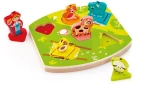 Ξύλινο Παζλ Hape Happy Puzzles Ζωάκια Φάρμας Με Ήχο