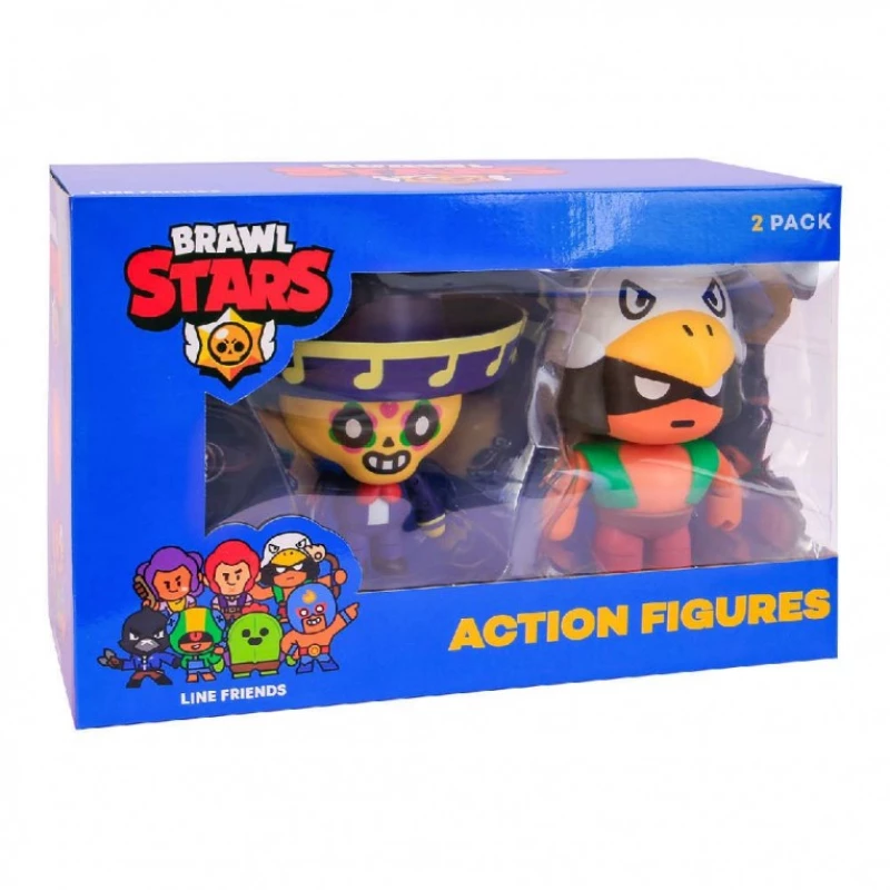 Brawl Stars Φιγούρες Δράσης 165εκ. 2-Pack Σειρά 1 - ΣΧΕΔΙΟ 2 BRW6550
