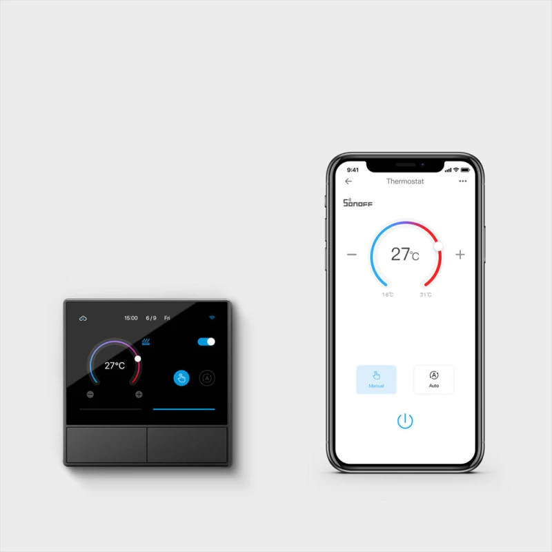 Sonoff Multifunctional Control Center Wi-Fi Bluetooth Switch Wall NSPanel