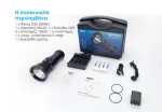 XTAR D28 Καταδυτικός Φακός LED φωτεινότητας 3600lm Full Set
