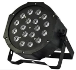 18 Dancing LEDs 18X3W RGB, LED Mini Flat Par Light DMX512 Control Cheap OEM, TP-P05